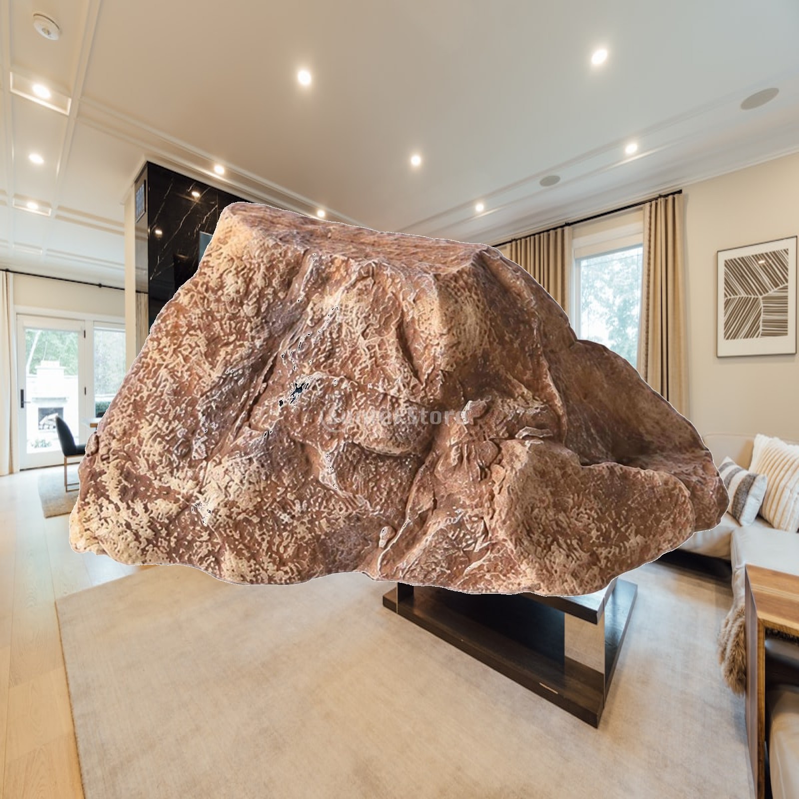 Realistic Faux Stone Sculpture - đánh giá và giá Aquarium Decor
