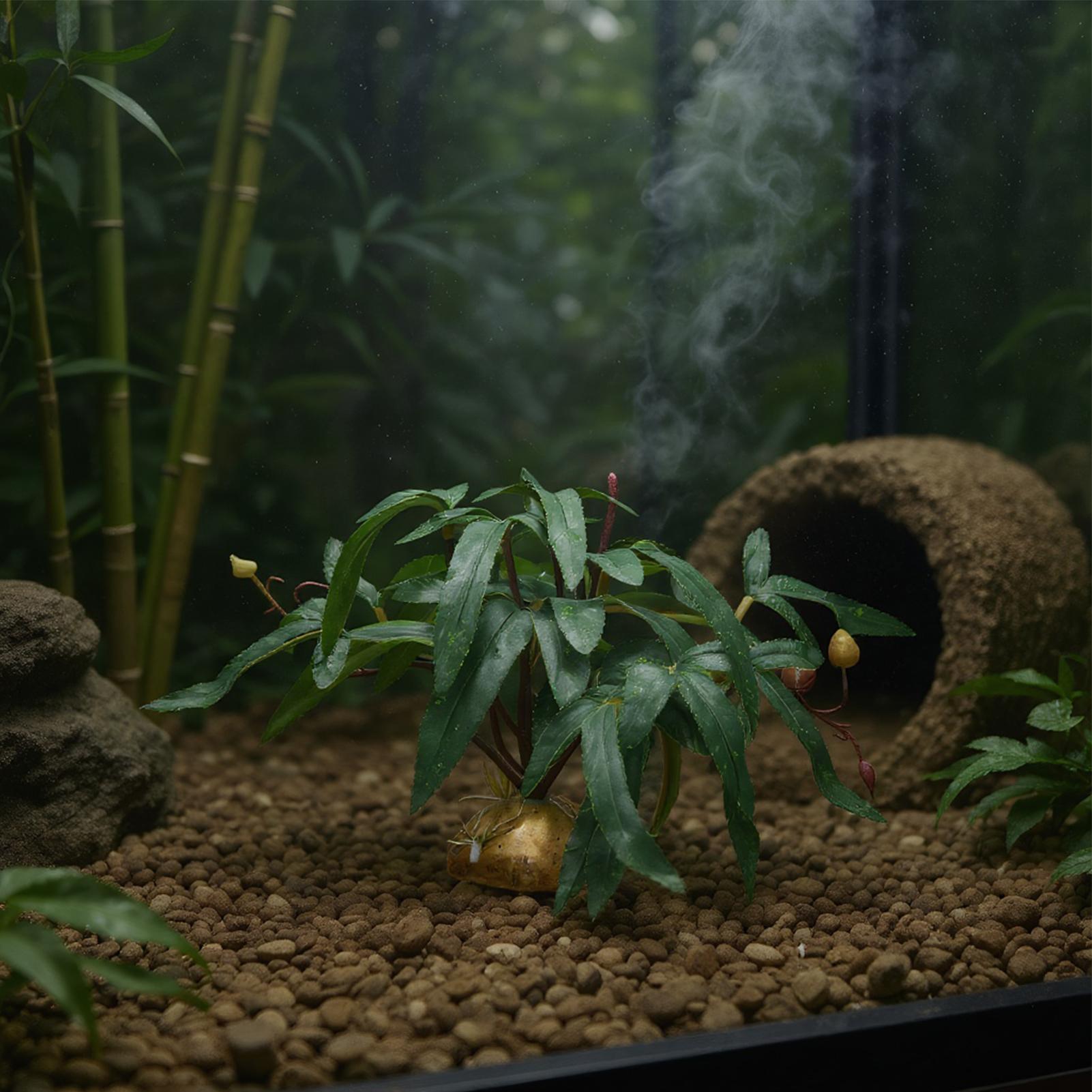 Fake Reptile Plants Snake Tank - đánh giá và giá Aquarium Plants