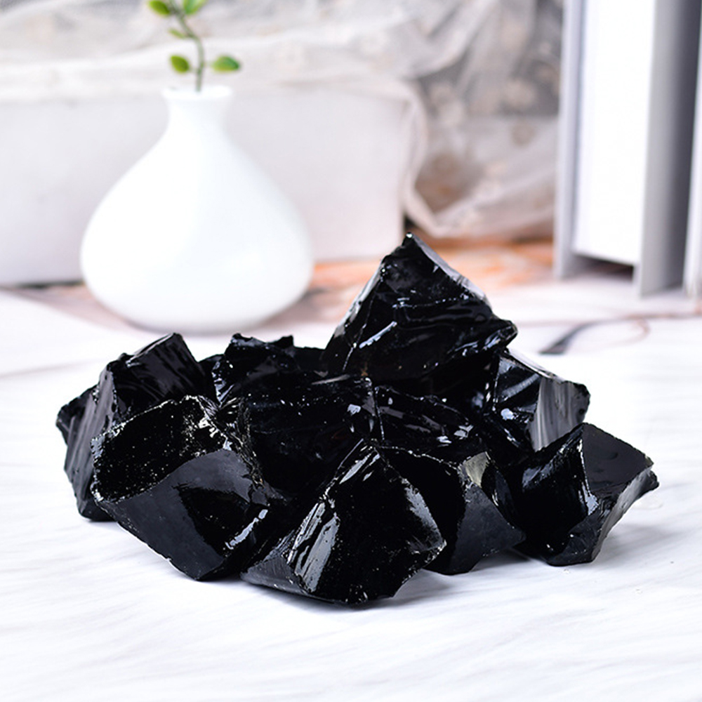 Natural Black Obsidian Raw Sto - đánh giá và giá Fish Tank Gravel