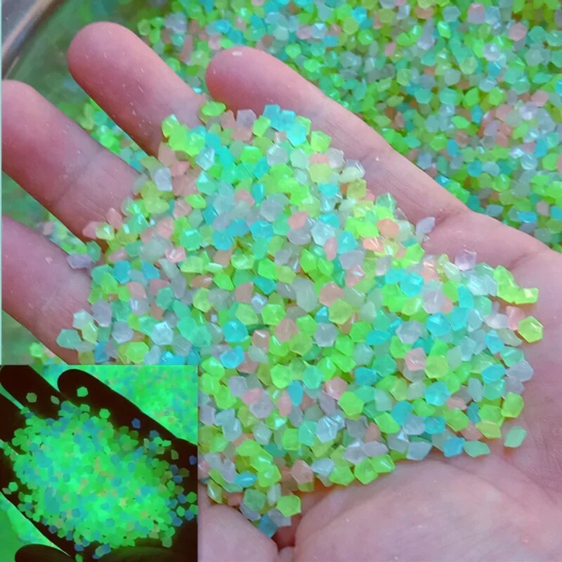 1000pcs 3-5mm Luminous Sand Gl - đánh giá và giá Fish Tank Gravel