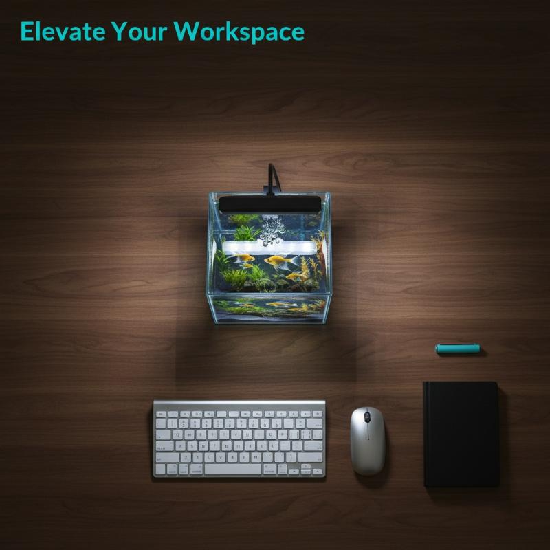 USB Aquarium Clip Light Flexib - đánh giá và giá Fish Aquarium Home