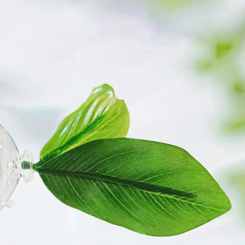 (Ce14)1/5PC Green Leaf Hammock - đánh giá và giá Betta Fish Tank