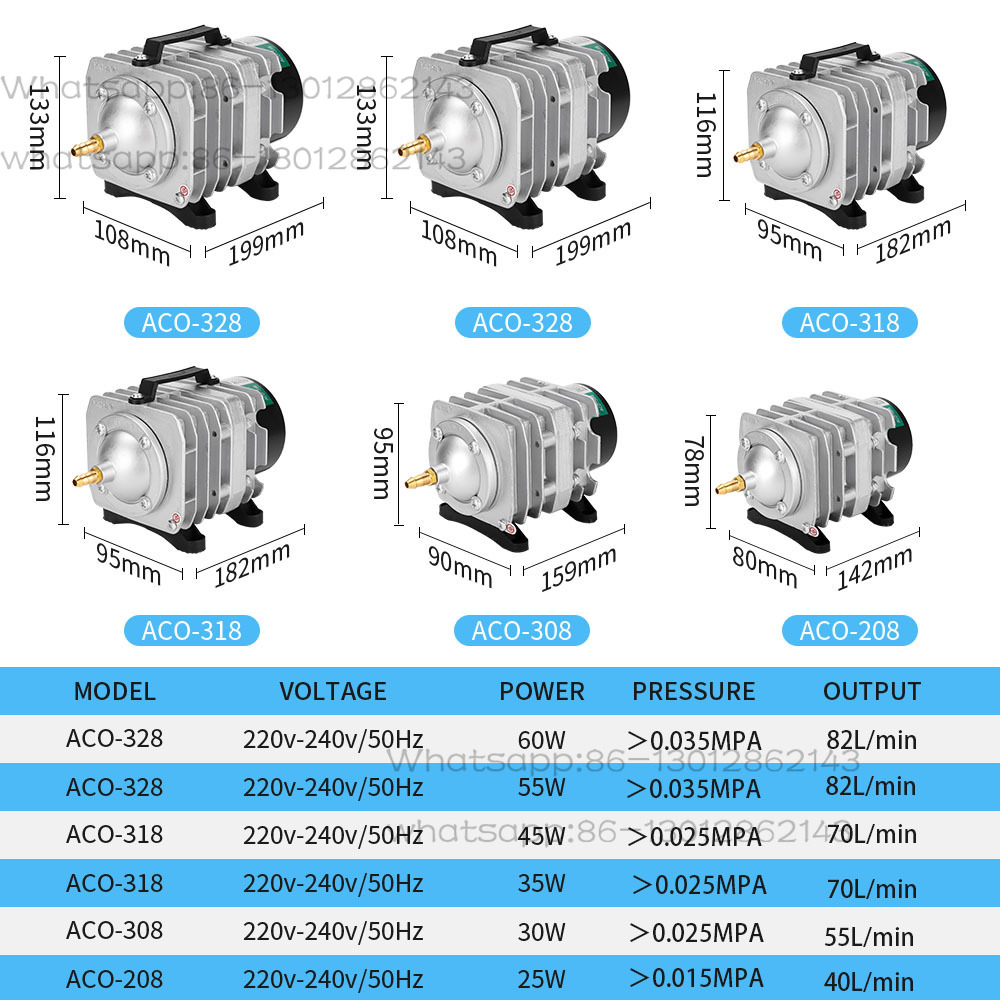 fish tank oxygen pump electrom - đánh giá và giá Aquarium Pump