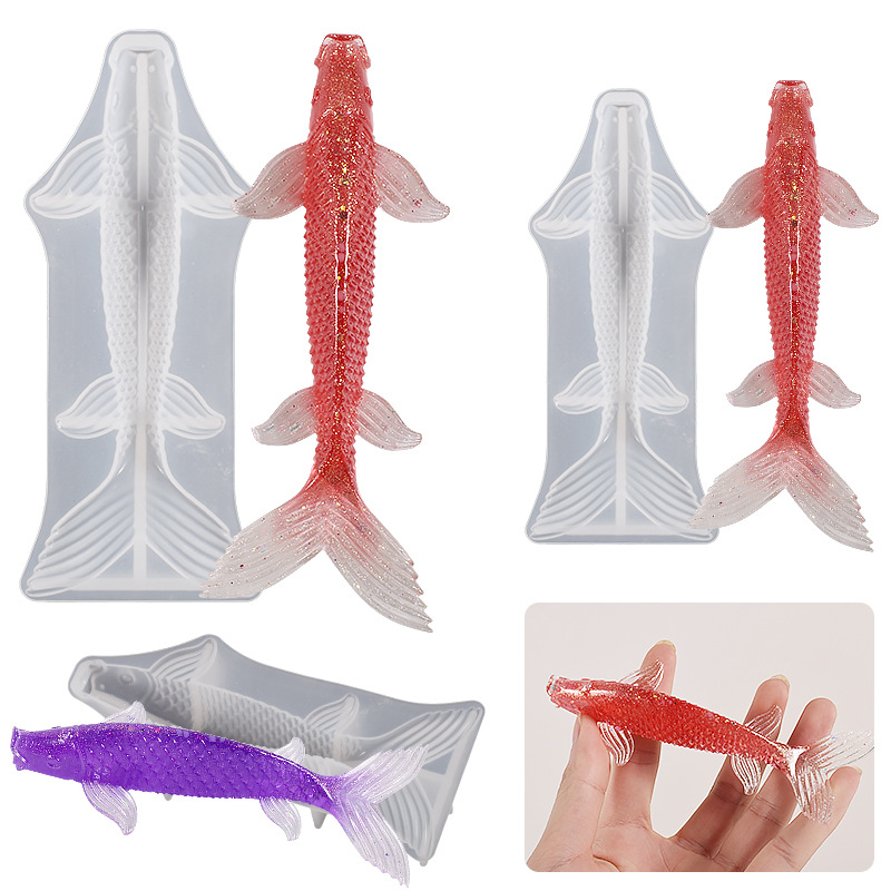 3D Koi Fish Shaped Epoxy Resin - đánh giá và giá Fish Aquarium Home