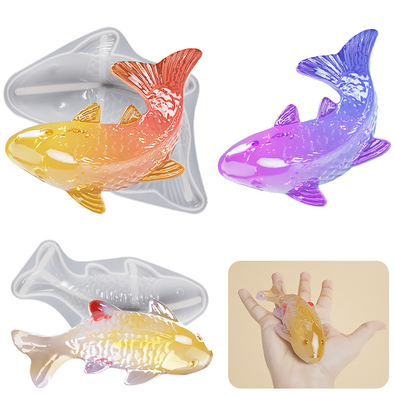 3D Koi Fish Shaped Epoxy Resin - đánh giá và giá Fish Aquarium Home