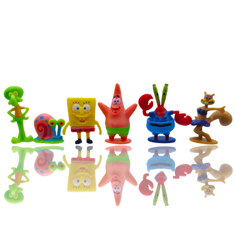 6pcs SpongeBob Fish Tank Decor - đánh giá và giá Aquarium Fish Tank