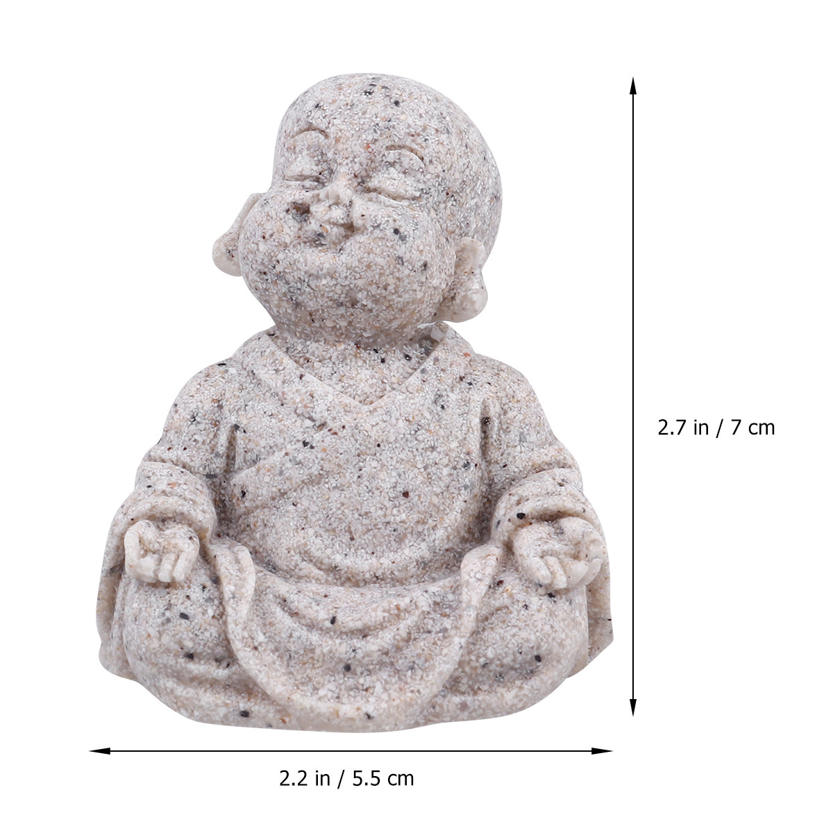 Maitreya Buddha Statue Sandsto - đánh giá và giá Aquarium Decor