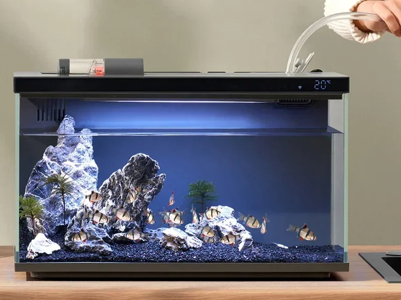With Mijia APP Mobile Controll - đánh giá và giá Xiaomi Aquarium Fish Tank