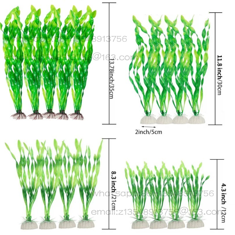 5/10pcs Plastic Aquarium Plant - đánh giá và giá Aquarium Decor