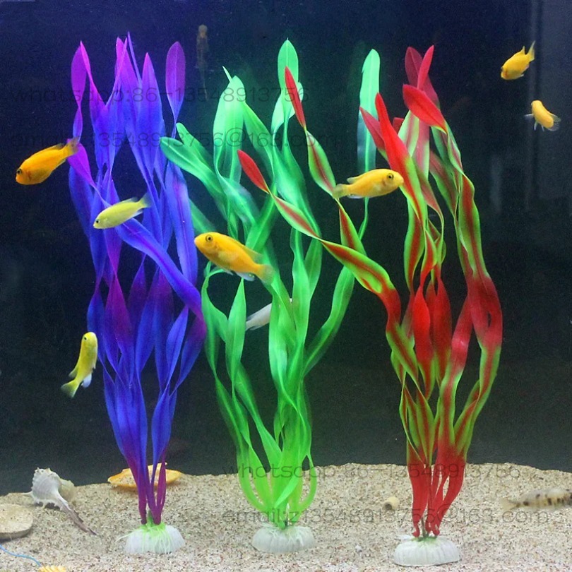 5/10pcs Plastic Aquarium Plant - đánh giá và giá Aquarium Decor