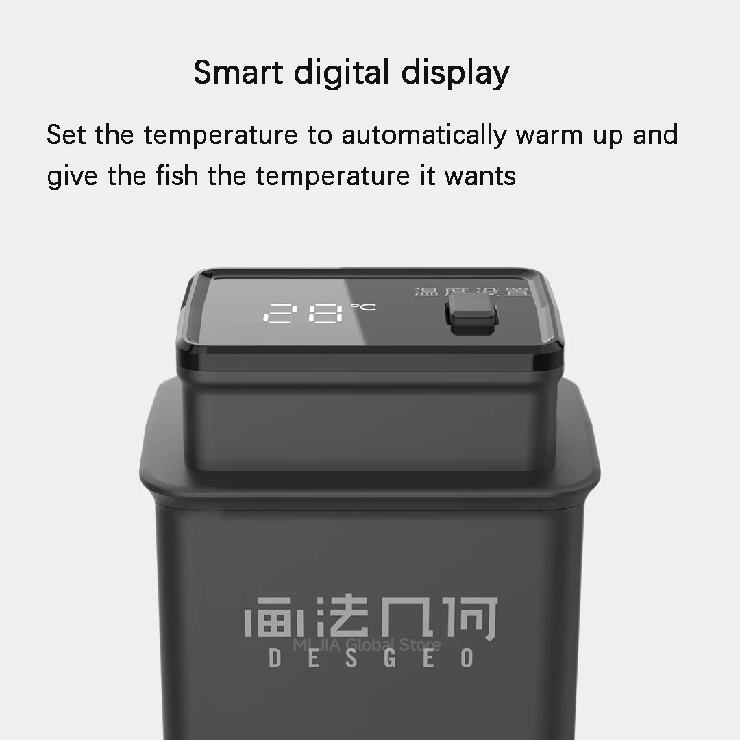 Original DESGEO 50W Smart Aqua - đánh giá và giá Xiaomi Aquarium Fish Tank