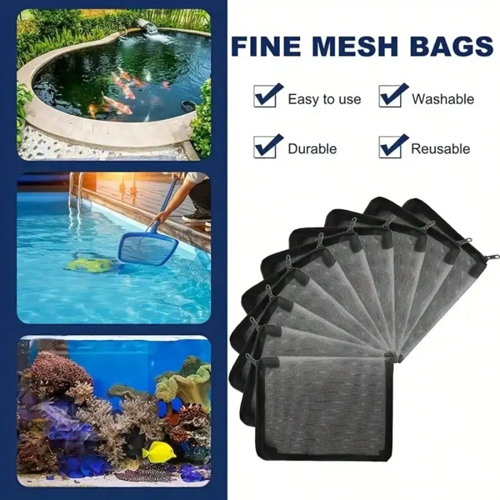 10pcs Black Mesh Filter Bags w - đánh giá và giá Aquarium Fish Keeping