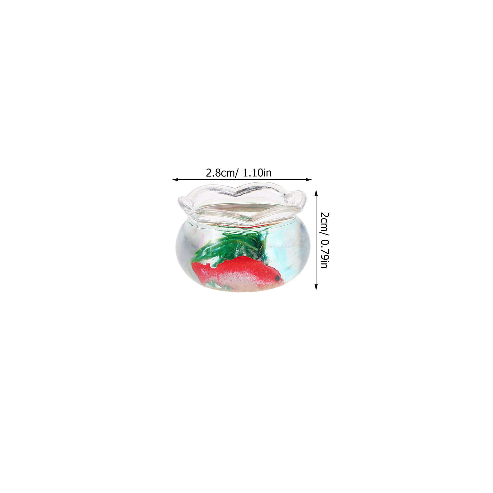 5pcs Miniature Koi Fish Tank:  - đánh giá và giá Aquarium Plants